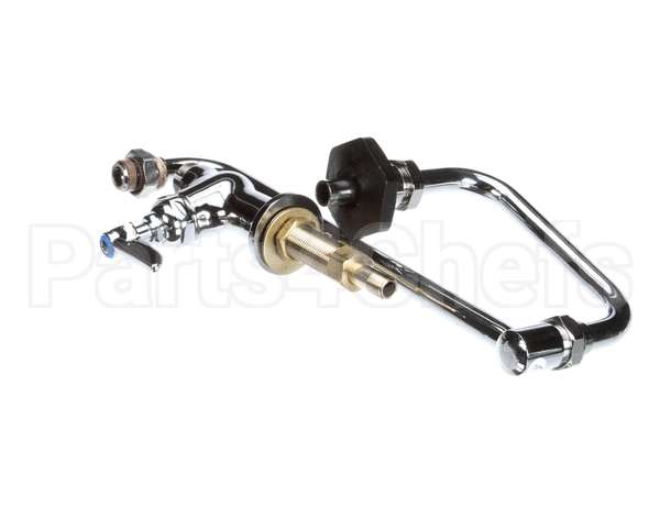 B-0590 T&S Brass Pot Filler, Deck Mount, Single Temp, 18
