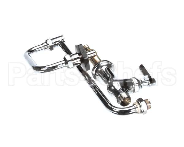 B-0590 T&S Brass Pot Filler, Deck Mount, Single Temp, 18