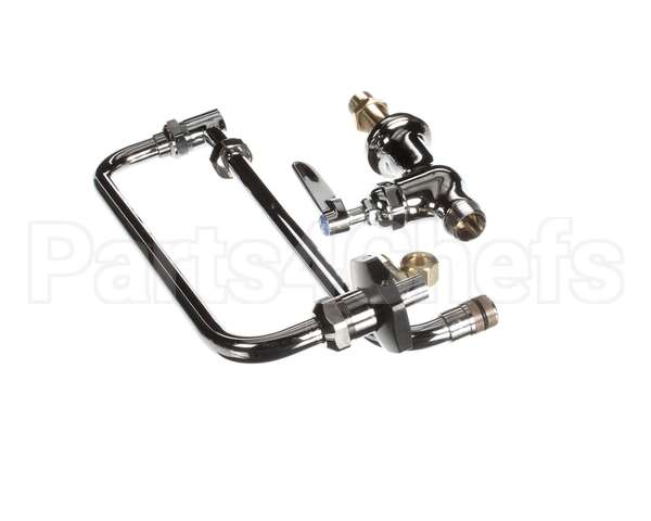 B-0591 T&S Brass Pot Filler, Deck Mount, Single Temp, 24