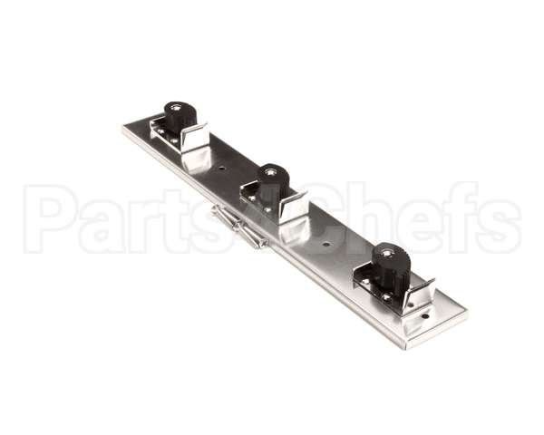 B-0653 T&S Brass Mop Hanger, Stainless Steel, Spring-Load