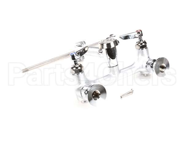 B-0665-CR-BSTR T&S Brass Service Sink, Cerama Cartridges W/ Check