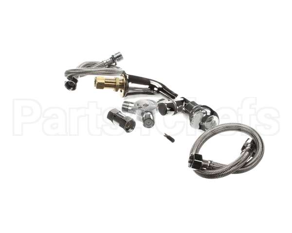 B-0807-PA T&S Brass Single Temp Metering Faucet Pivot Actio