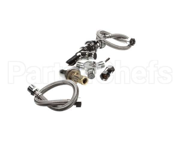 B-0807-PA T&S Brass Single Temp Metering Faucet Pivot Actio