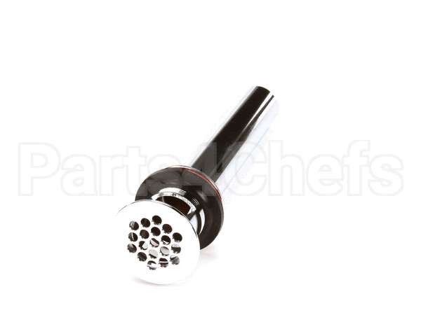 B-0899 T&S Brass Grid Drain, Cast Brass W/ Polished Chrom