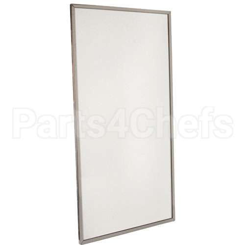 B-165-1836 Compatible Bobrick Mirror, Framed, 36"Hx18"W, S/S