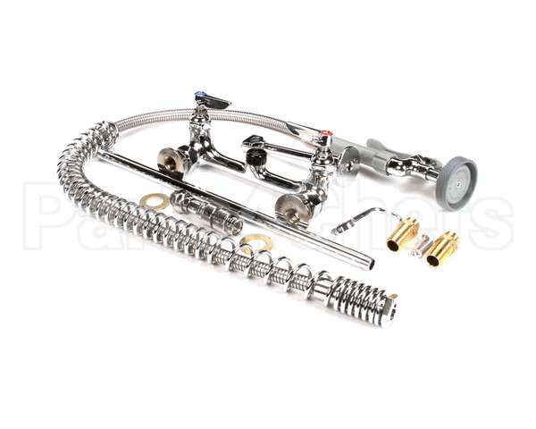 B-2278 T&S Brass Prerinse 8 Wall Mount Base Vacuum Bre