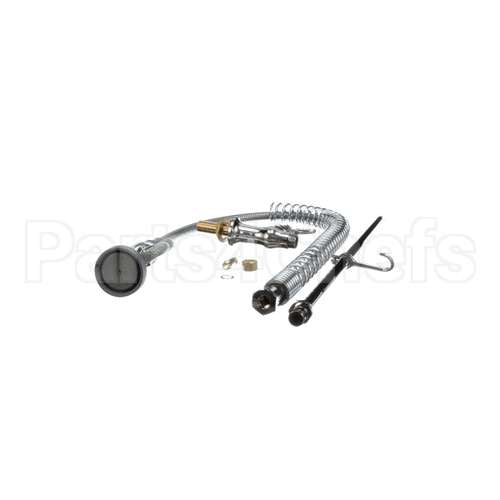 B-2285 T&S Brass Pre-Rinse, Spring Action, Deck Mount, Si