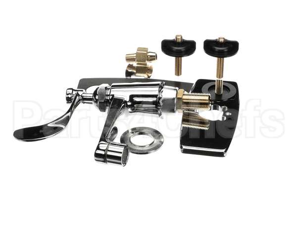 B-2460 T&S Brass Lavatory Faucet: Single Temp, Cerama, De