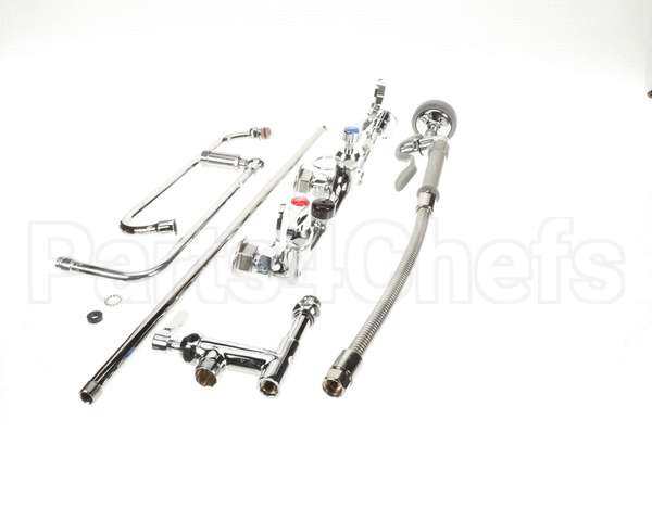 B-2466 T&S Brass Pre-Rinse, Overhead Swivel Arm, Add-On F