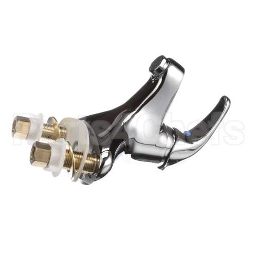 B-2711 T&S Brass Single Lever Faucet, 4 Centerset, 4 Hand