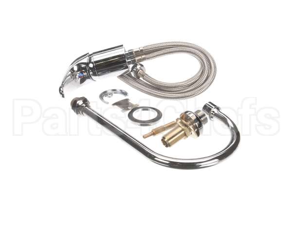 B-2742 T&S Brass Single Lever Side Mount Control Swivel