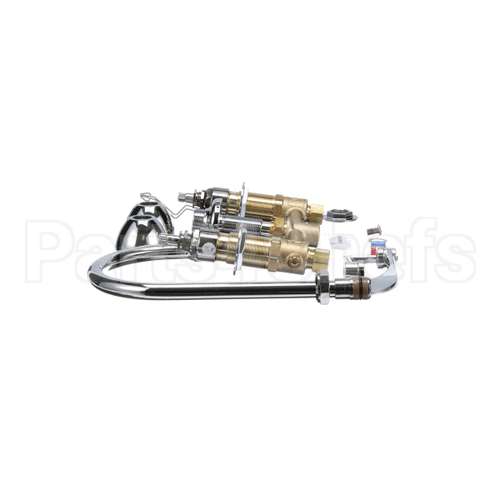 B-2866-05 T&S Brass Medical Faucet, 8 Centers, Swivel/Rigid