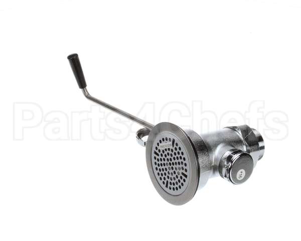 B-3940 T&S Brass Waste Drain Valve, Twist Handle, 3 X 2 &