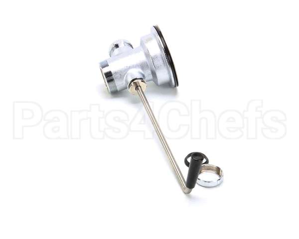 B-3952 T&S Brass Waste Drain Valve, Twist Handle, 3-1/2 X
