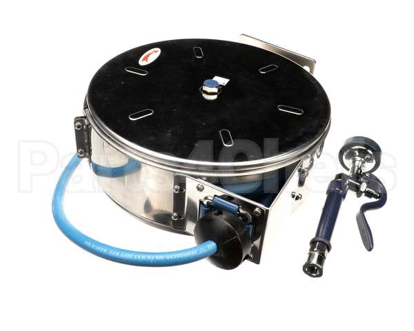 B-7122-C01 T&S Brass Hose Reel,Enclosed,Stainless Steel,30'Ho
