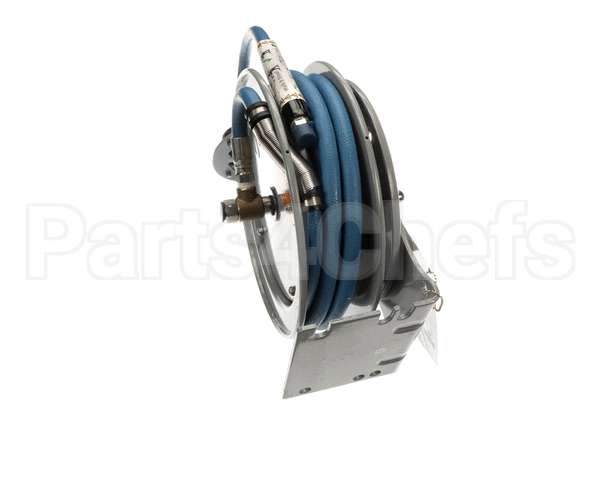 B-7212-05 T&S Brass Hose Reel Open Epoxy Coated 38X15'