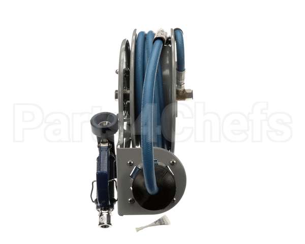 B-7212-05 T&S Brass Hose Reel Open Epoxy Coated 38X15'