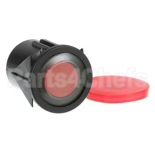 B136 Compatible Ayrking Switch, Push-Button, Red, 125/250V