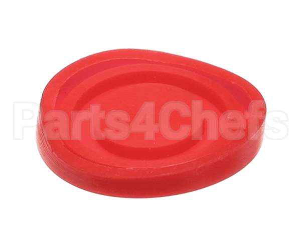 B136C Ayr King Round Red Switch Cover
