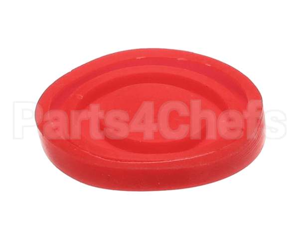 B136C Ayr King Round Red Switch Cover
