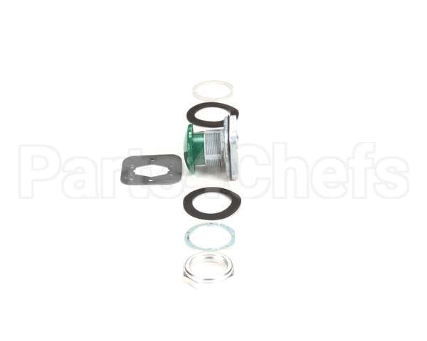 B137 Edlund Button, Green Mshrm Push, 800T