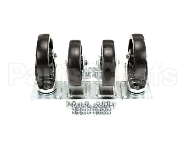 B3902701-C Pitco Ctr,6 Set(5Whl) Swivel Rgd
