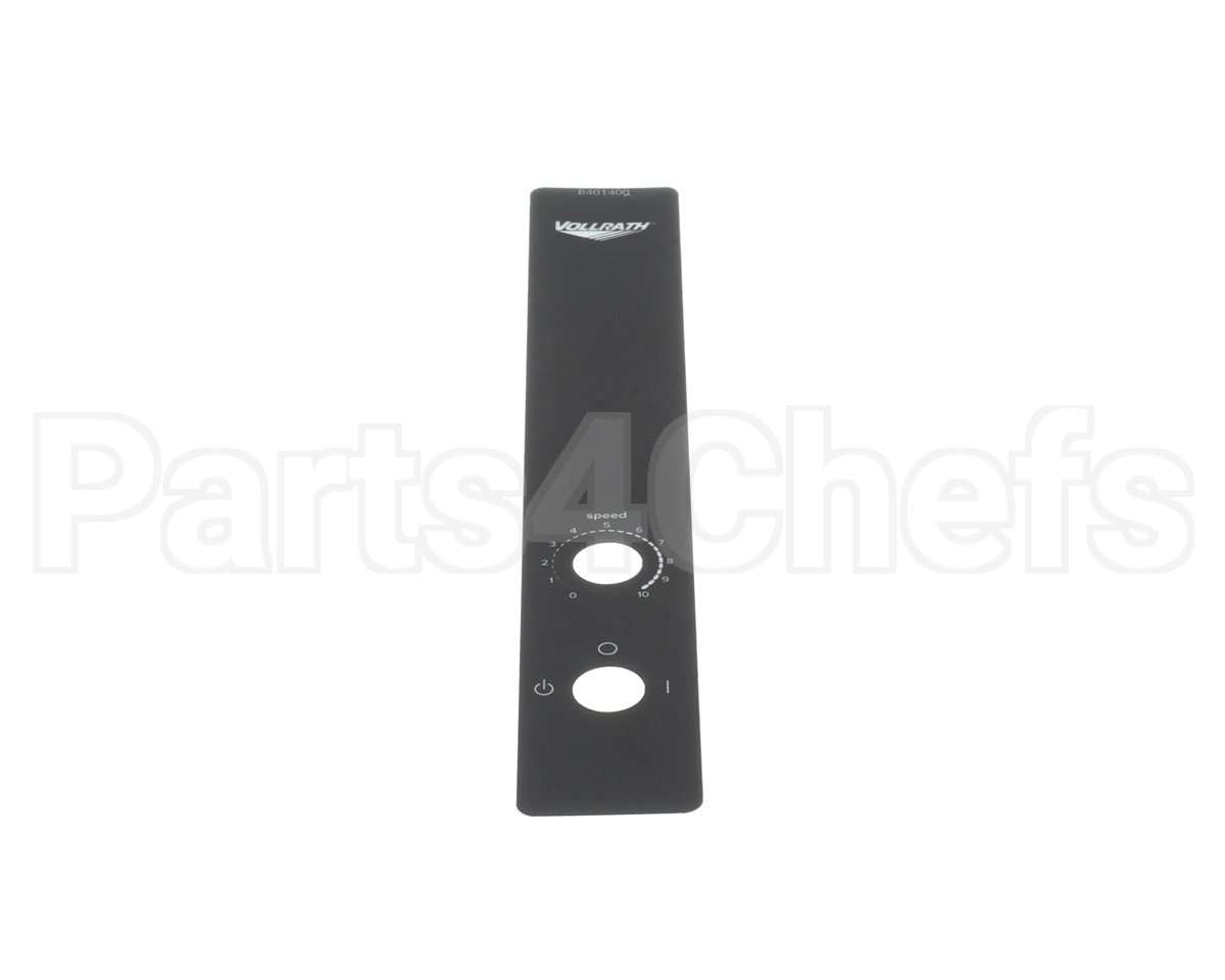 B401400 Vollrath Label, Control, Ct2