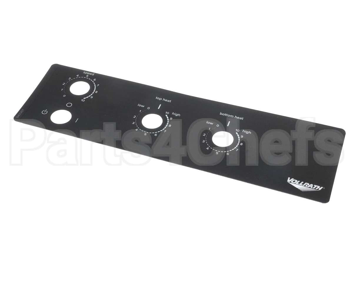 B401401 Vollrath Label, Control Ct4