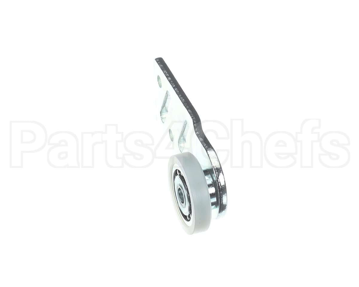 B58-5513 Component Hardware Zinc Plated Steel Front Door Sheave With