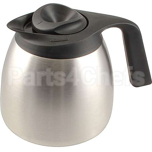 BU51746.0001 Compatible Bunn Carafe, Thermal W/ Black Lid Seamless