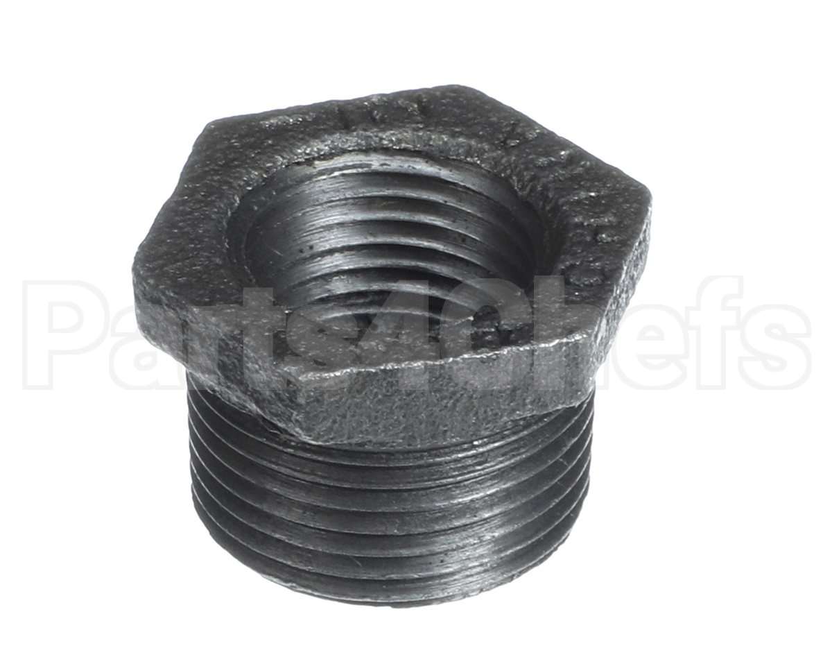 BUS01408 Trane Bushing; 3/4 X 1/2 Hex Bushing, Black Ir