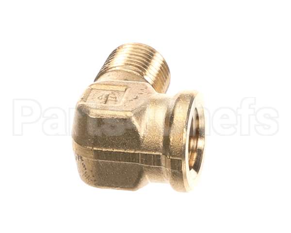 C14677 Perlick Elbow, Street, Brass, 90 Degre