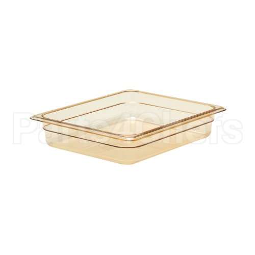 CAM22HP772 Compatible Cambro 1/2 Sz 2.5" Food Pan Amber High Heat