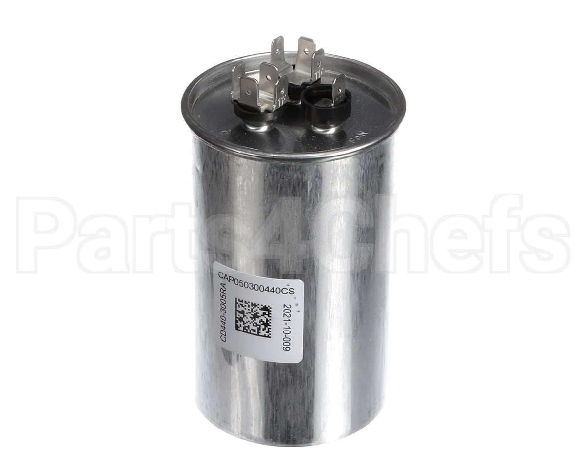 CAP050300440RSP Goodman 30/5Mfd 440V Round Run Cap