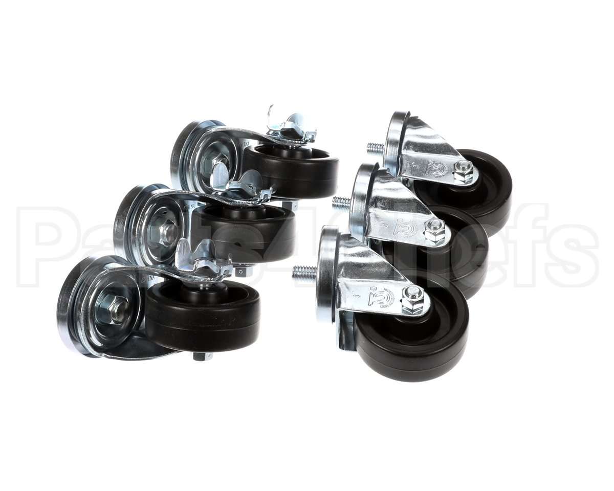 CK32 Traulsen Kit Six 4 In Stem Casters