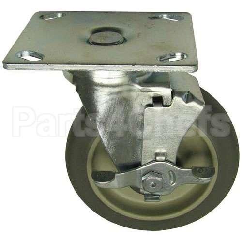 CS-2026 Compatible Alto Shaam Plate Mnt Castr W/Brk 5 W 3-3/4 X 4-1/2