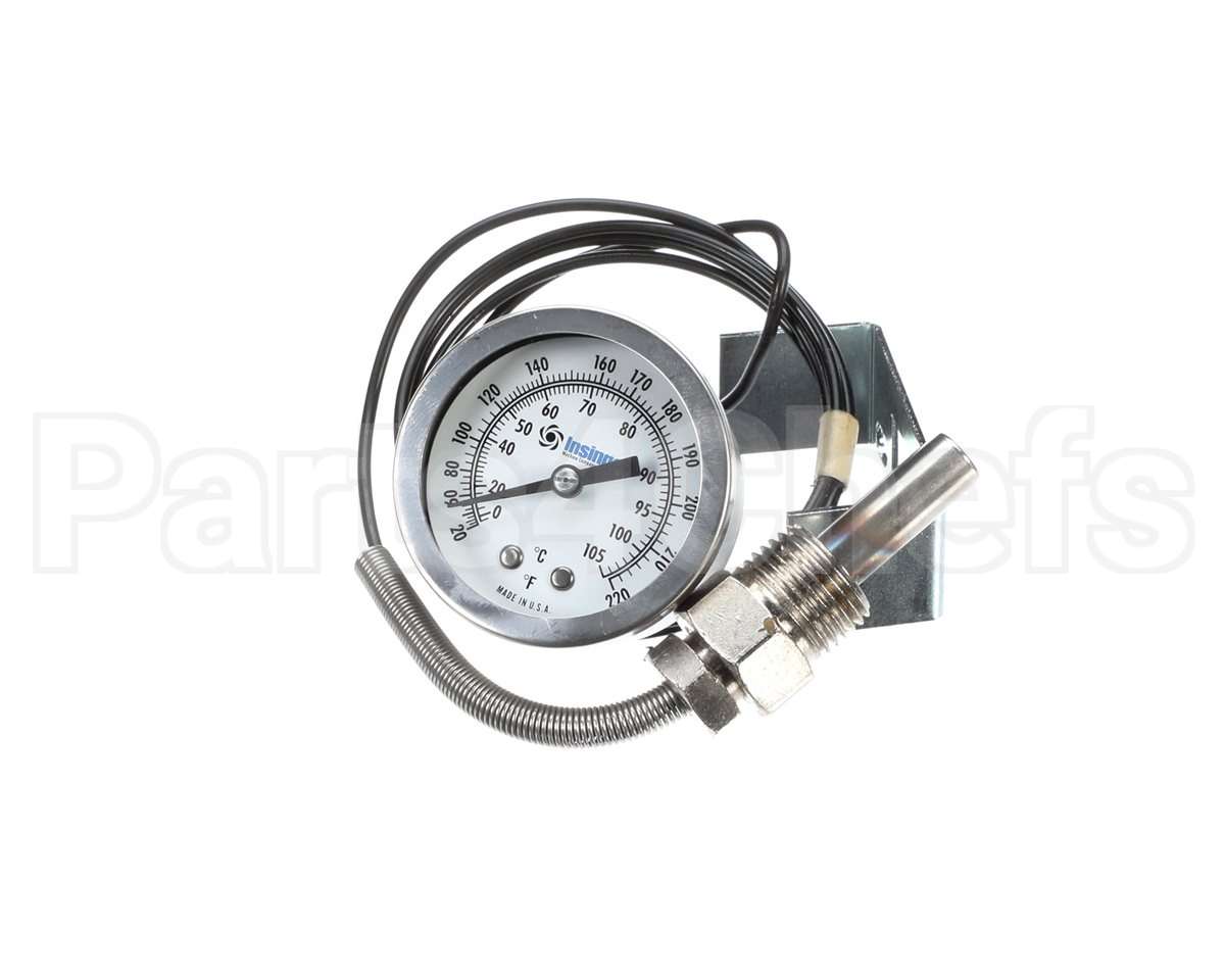 D3013 Insinger Thermometer 20-220 Fc Ss Bulb