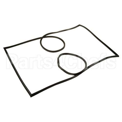 DEL1701901 Compatible Delfield Gasket, Full Gls Dr, Med Temp, 6K