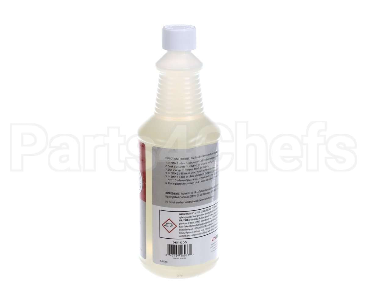 DET-1200 Bar Maid Losuds Detergent 32Oz Bottle