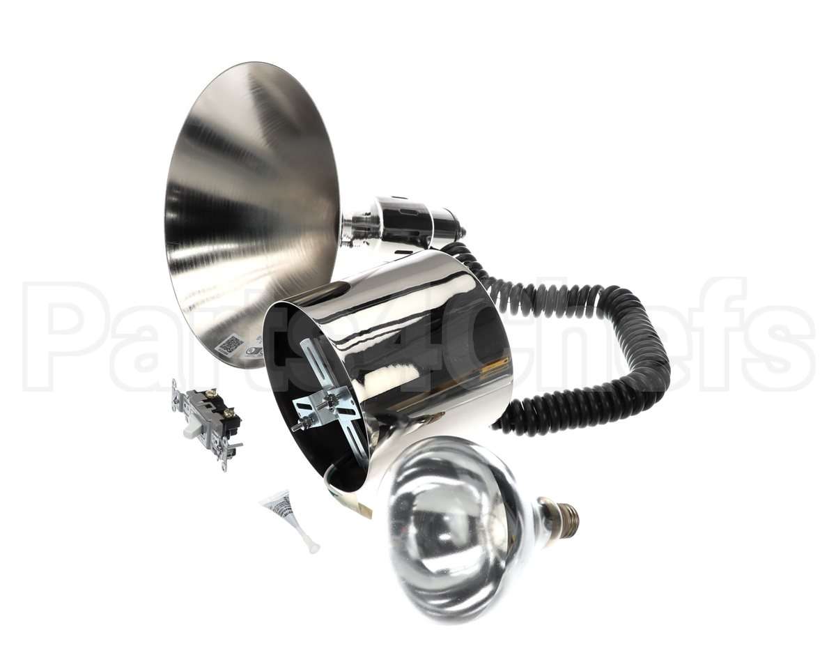 DL.04937 Hatco Dlh-775-Rr W/ A Bright Nickel Shade,Cano