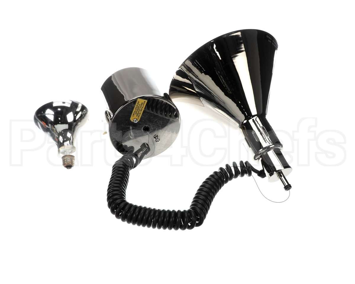 DL.04937 Hatco Dlh-775-Rr W/ A Bright Nickel Shade,Cano