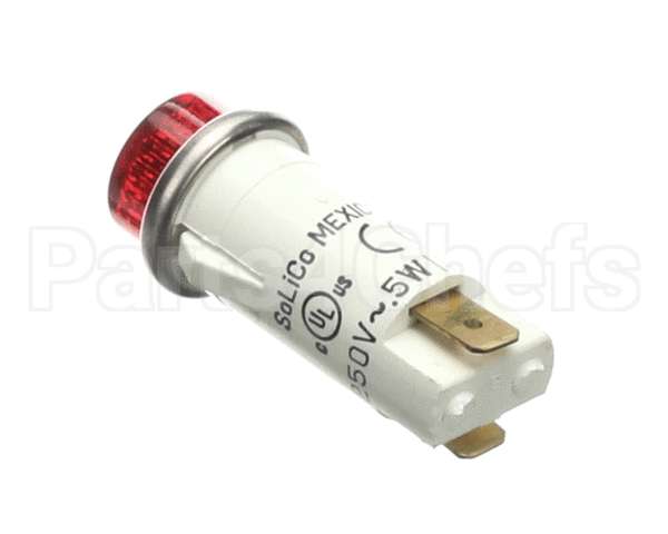 E-6-32 H&K International Pilot Light,250V 1/3Watt, Red,