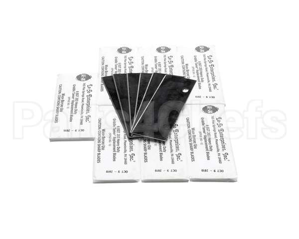 EGT203C Le-Jo Hd Scraper Blades Bulk 50