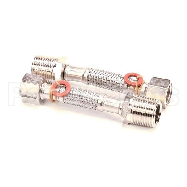 EV433952 Compatible Everpure Claris Hose Set 10Cm, 3/8 X 1/2