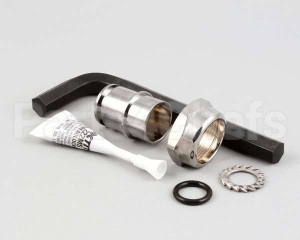 EZ-K T&S Brass T&S Easyinstall Kit: Swivel Nut, Bushing