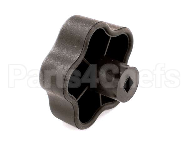 F-14-024-SP Sure Shot-Ac Dispensing Black Plastic Soft Touch Knob