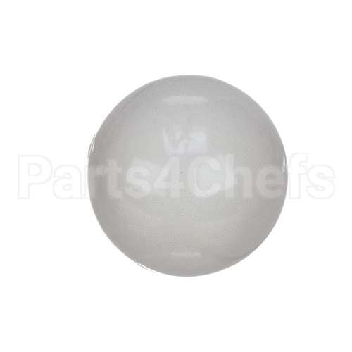 F0264 Frosty Factory Knob, Faucet, White