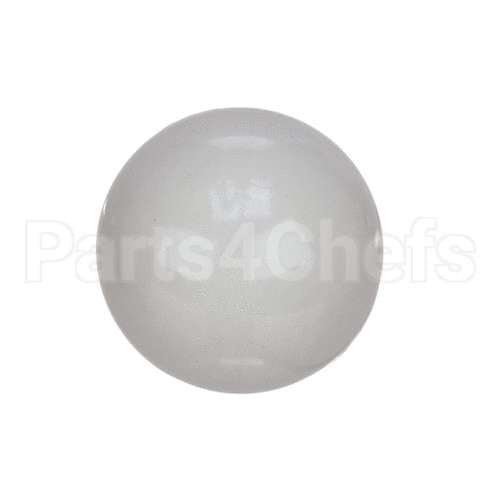 F0264 Frosty Factory Knob, Faucet, White