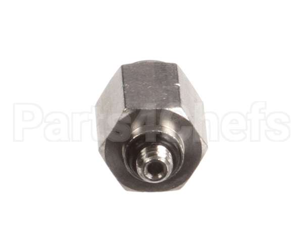 F082 Edlund Fitting, 1/4Od Pushin To #10-3