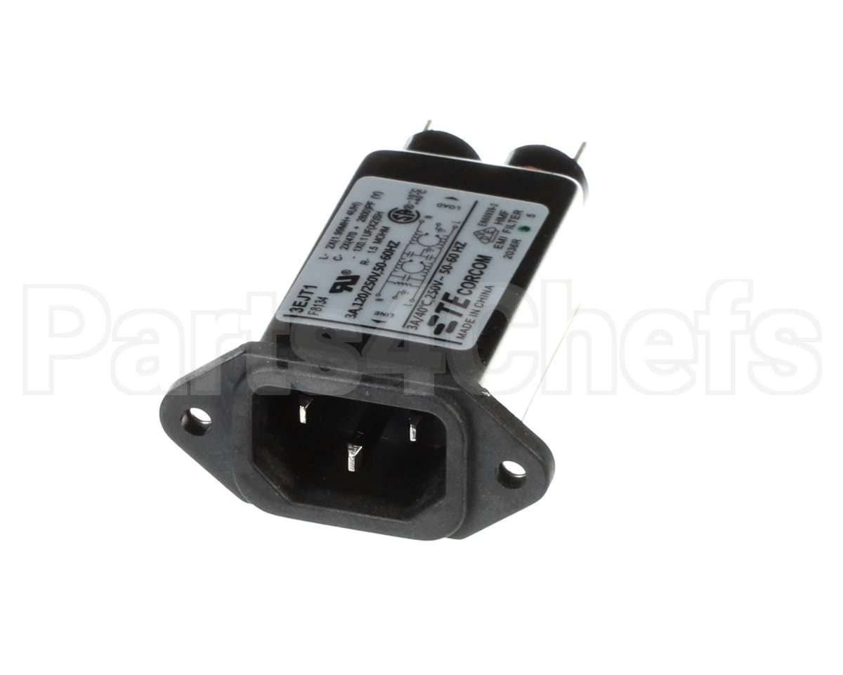 F088 Edlund Filter, Emi Inline, 3A, 3Ejt1